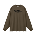 Heavily Tattooed Club Oversized Long Sleeve Tee