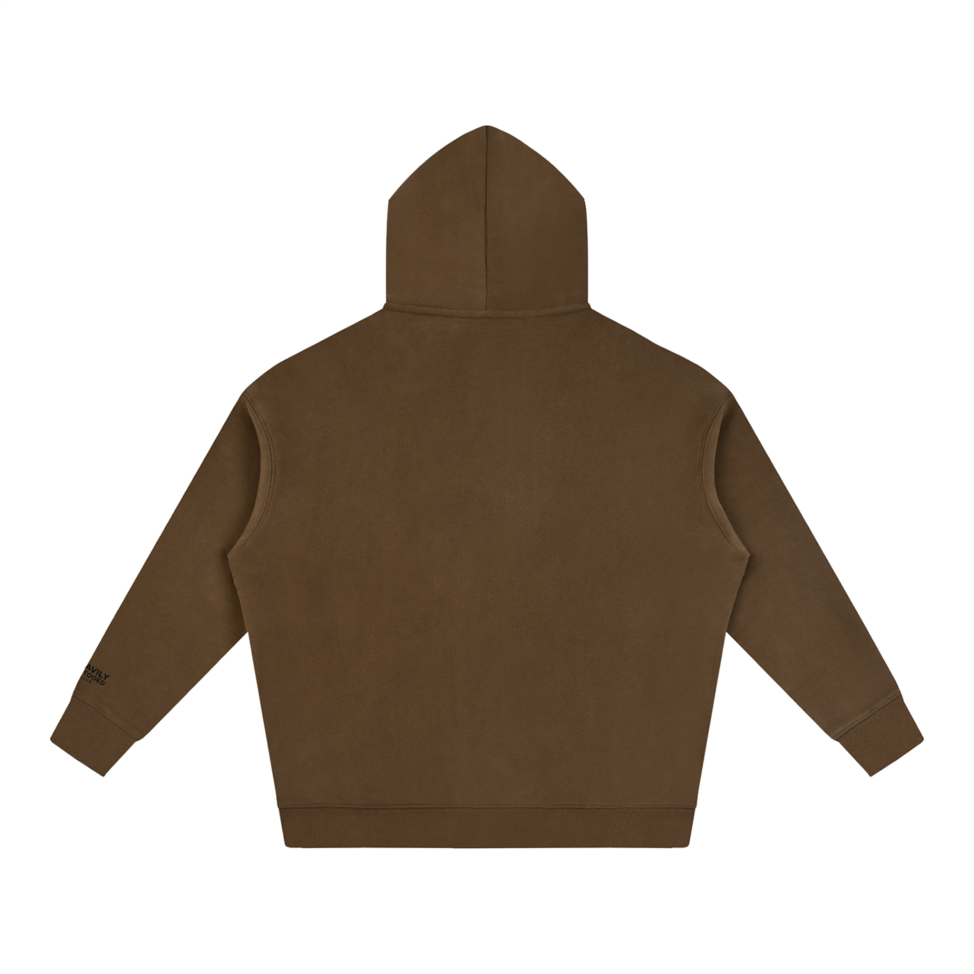Born Different Oversized Skull Oversize Fleeced Hoodie