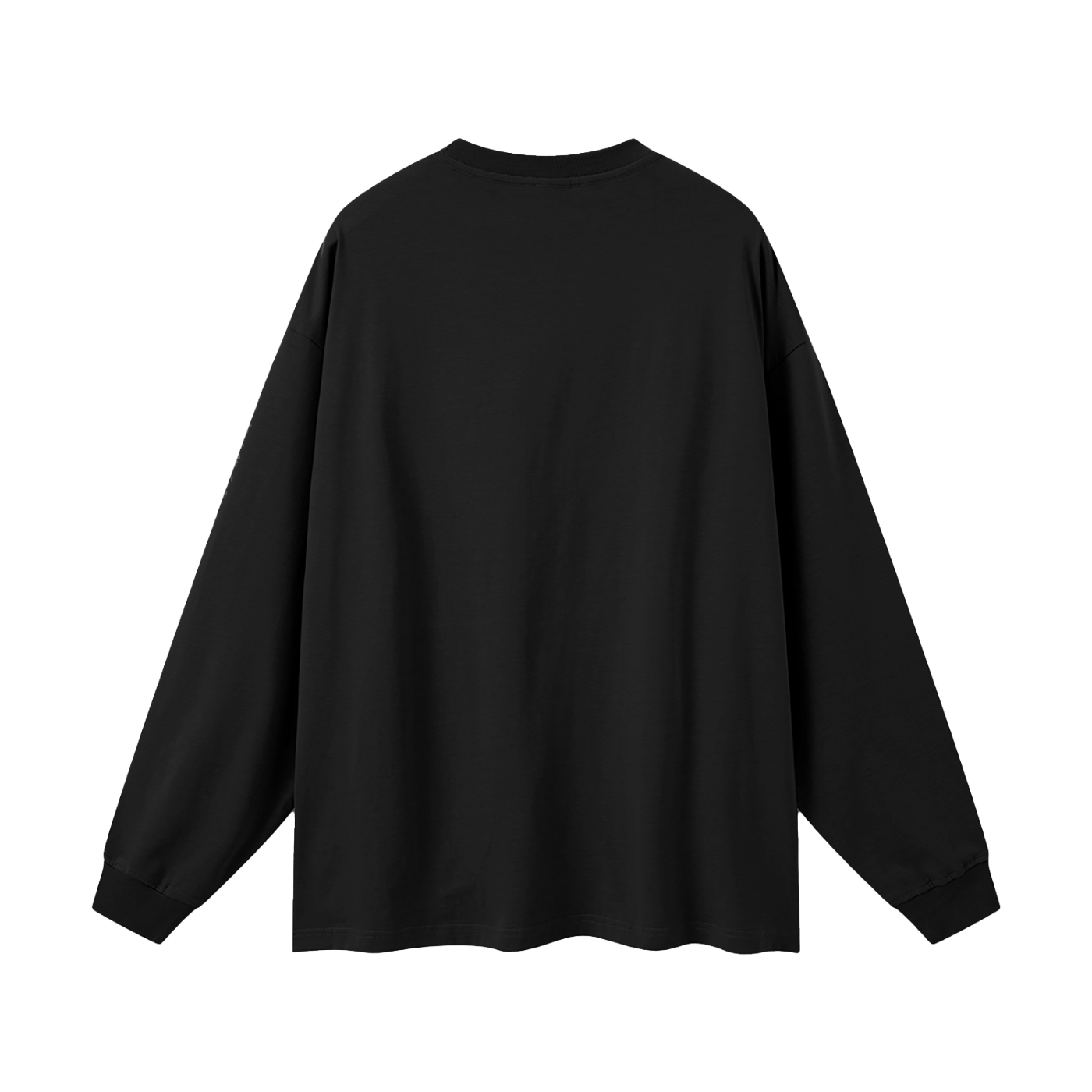 Heavily Tattooed Club Oversized Long Sleeve Tee