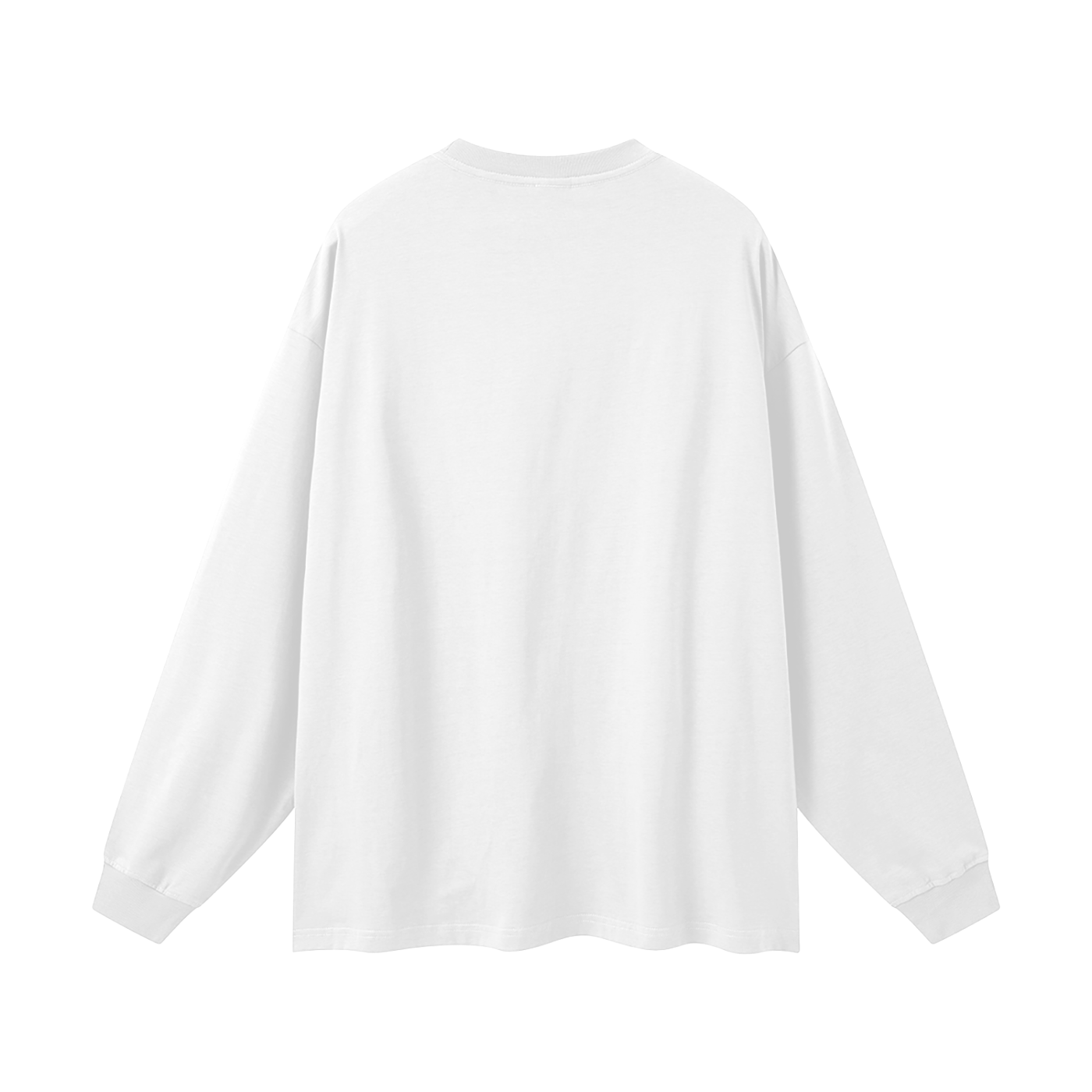 Heavily Tattooed Club Oversized Long Sleeve Tee
